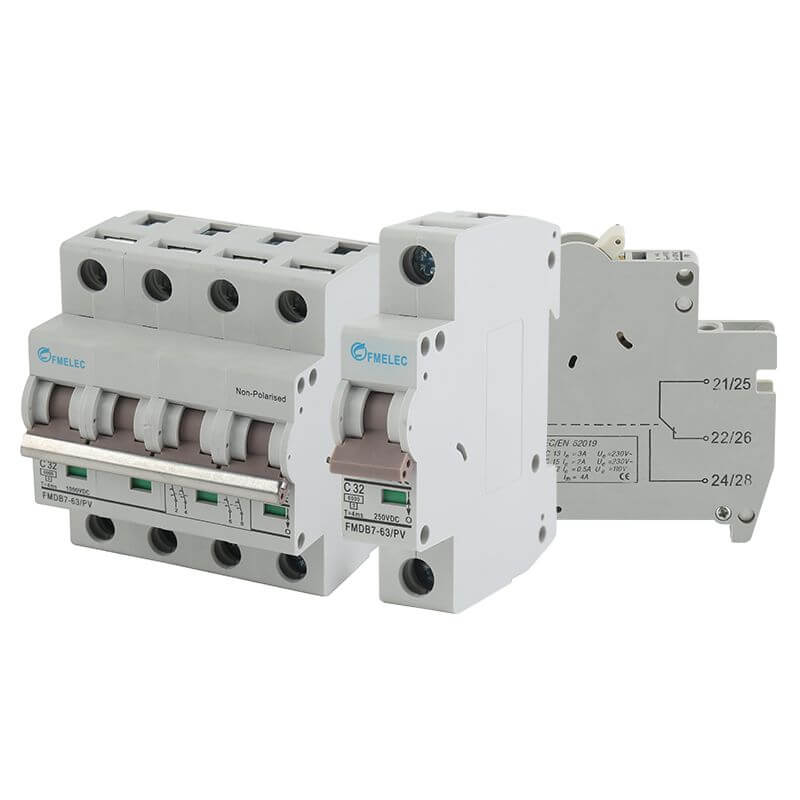 Photovoltaic DC circuit breakers and small DC circuit breakers have their own characteristics Photovoltaic DC circuit breakers and small DC circuit breakers have their own characteristics